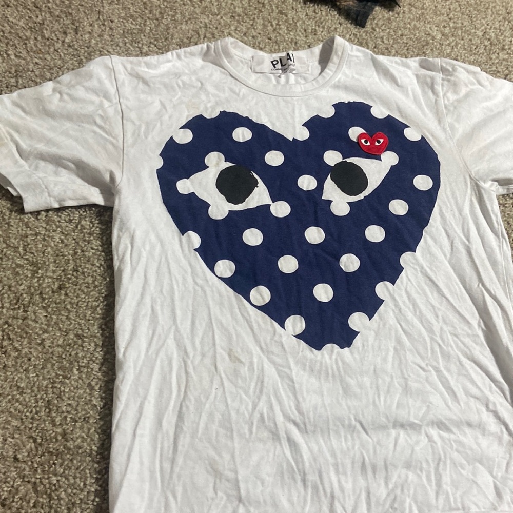 CommeDes Garçon PLAY Mens Polka Dot Shirt